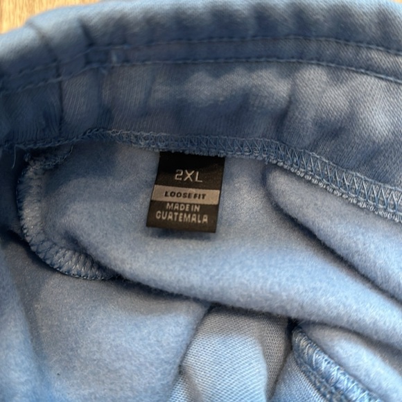 Carhartt Light Blue Sweatpants Joggers Men's 2XL - Picture 5 of 7